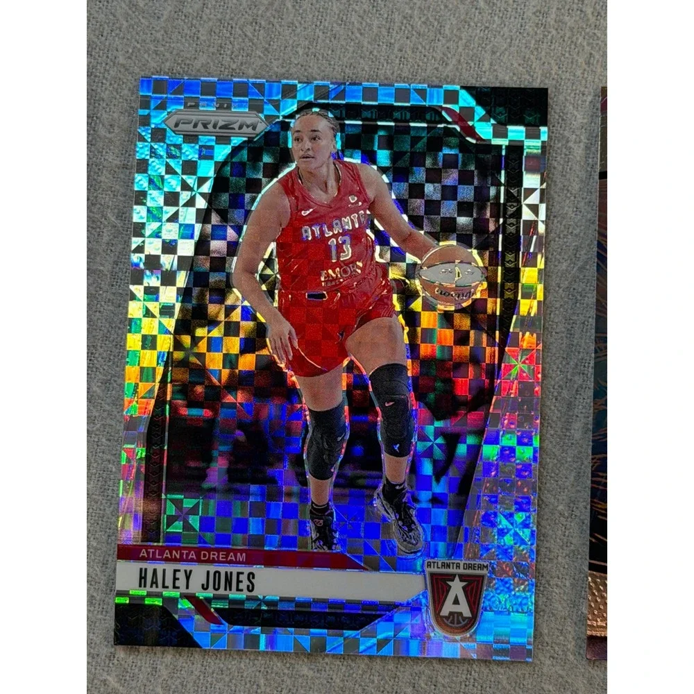 Panini Haley Jones WNBA 3 Card Lot Red Laser /399 Blue Prizm Fireworks
